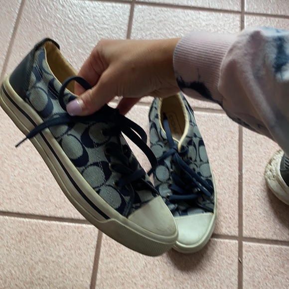 Blue COACH sneakers - Picture 6 of 6